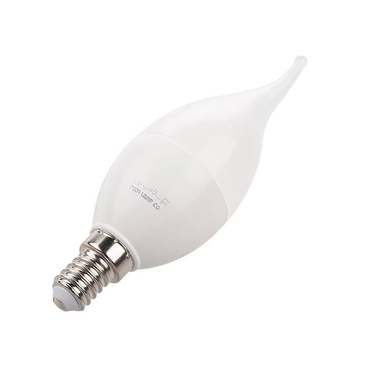 لامپ شمعی LED اشکی مات Noor E14 6W